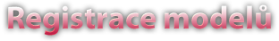 Registrace modelů